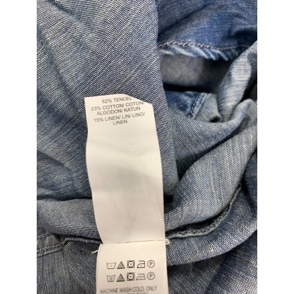 Lucky Brand Women’s Denim Buttoned Down Top - Picture 4 of 6